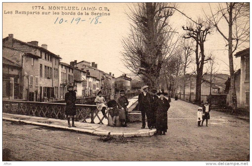 Montluel Old POstcard - Montluel
