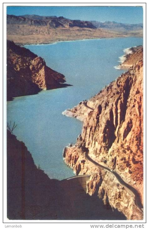 USA, Buffalo Bill Dam And Reservoir, Wyoming, Unused Postcard [12980] - Otros & Sin Clasificación