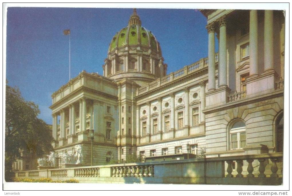 USA, The Capitol Of Pennsylvania, Harrisburg, PA, Dated Unused Postcard [12999] - Harrisburg