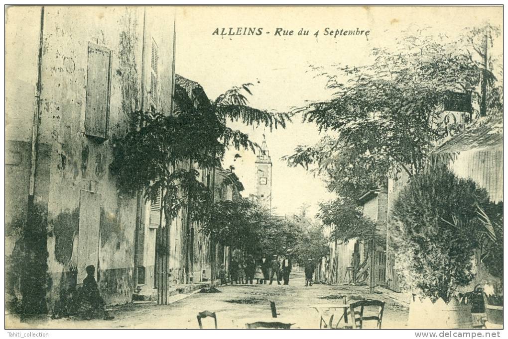 ALLEINS - Rue Du 4 Septembre - Alleins