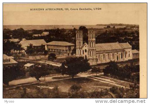 Missions Africaines Cours Gambetta Lyon Benin Cathedrale De LAGOS - Benin