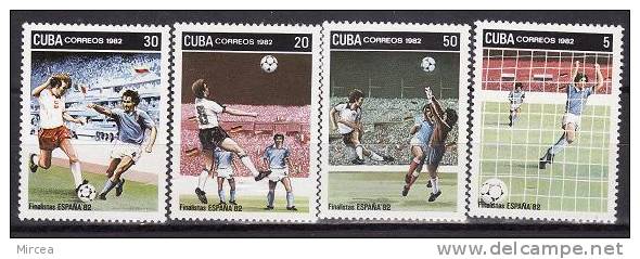 Cuba, 1982, Michel No. 2685/8, Neufs** - Neufs