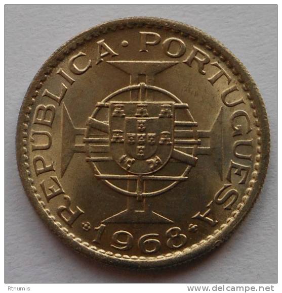 Angola 2 1/2 Escudos 1968 Km 77 - Angola