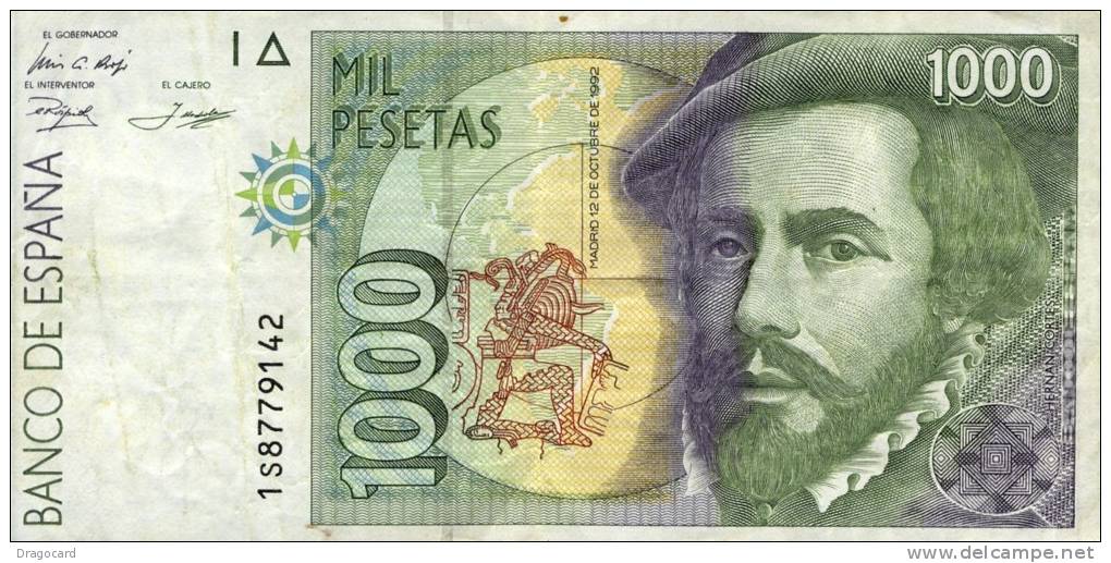 1000 PESETAS ESPAÑA   BUONE CONDIZIONI  C8P2 - Otros & Sin Clasificación