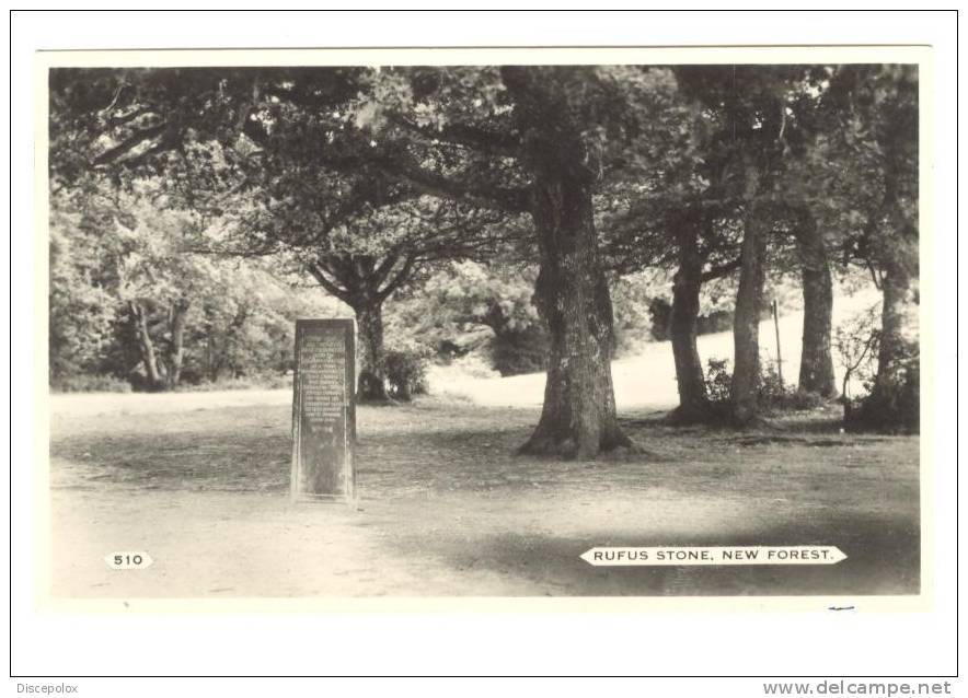 G1438 Rufus Stone - New Forest - Old Mini Card / Non Viaggiata - Other & Unclassified