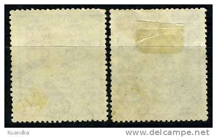 1939 50 Years - Death Of M.Eminescu,Romania,Mi.596 -597,Hinged,Used - Gebraucht