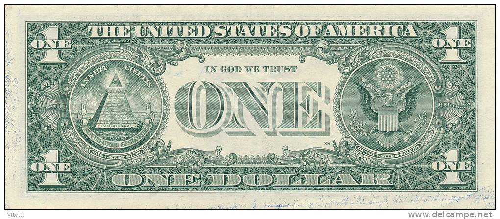 The United States Of America, One Dollar, Series 2009 L., Original, Banknote, Geldschein - Billets De La Federal Reserve (1928-...)