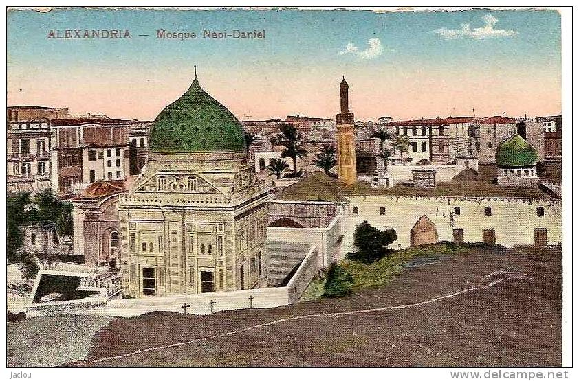 ALEXANDRIA MOSQUE NEBI-DANIEL ,COULEUR REF  REF 30527 - Alexandrie