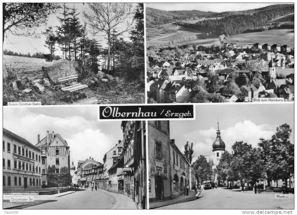Olbernhau Im Erzgebirge - Mehrbildkarte - Olbernhau