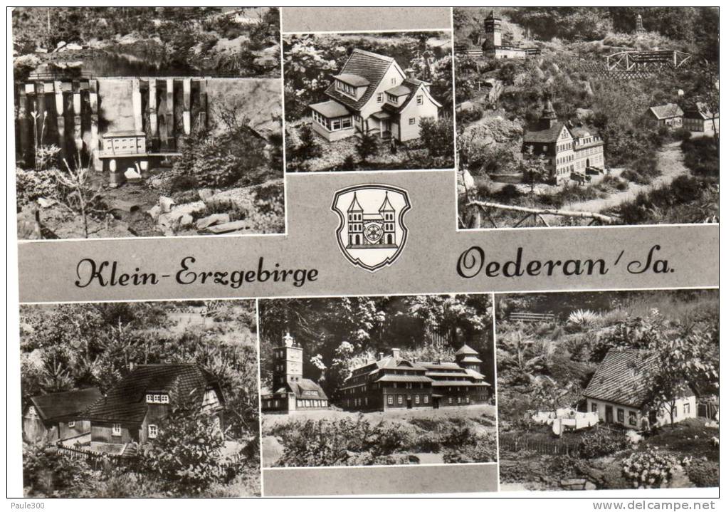 Oederan Im Erzgebirge - Klein Erzgebirge Mehrbildkarte - Oederan