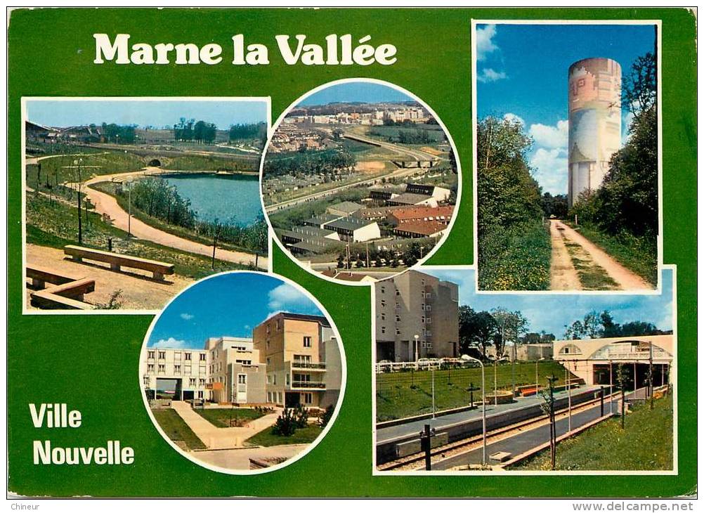 MARNE LA VALLEE CARTE MULTIVUES - Autres & Non Classés