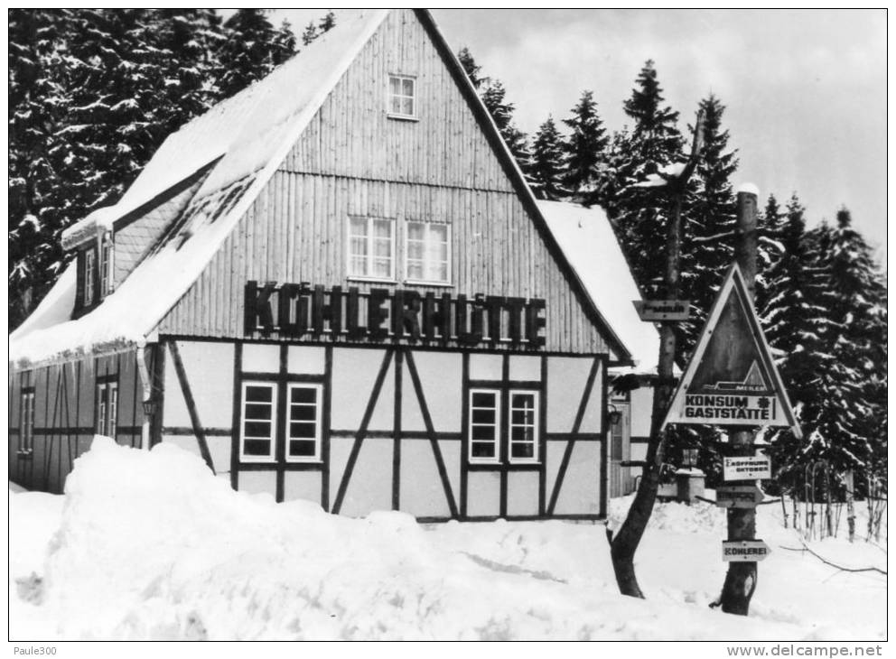 Sosa Im Erzgebirge - Gaststätte Köhlerhütte An Der Talsperre - Sosa