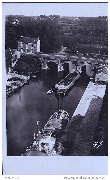 NORT SUR ERDRE CP PHOTO 1948 - Nort Sur Erdre