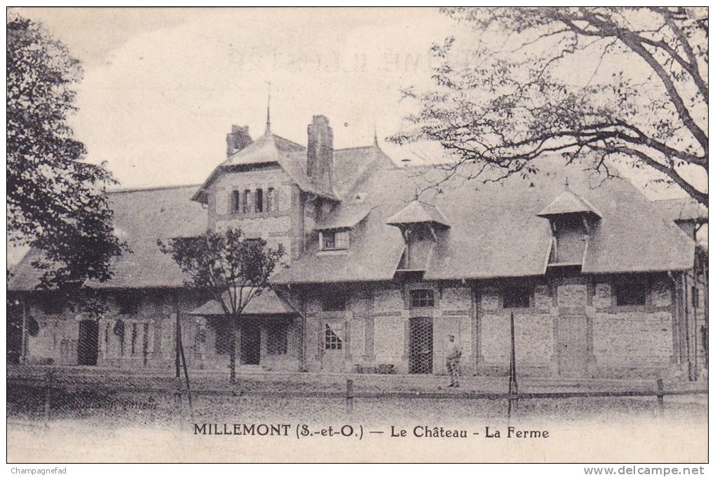 MILLEMONT 78, LE CHÂTEAU, LA FERME - Autres & Non Classés