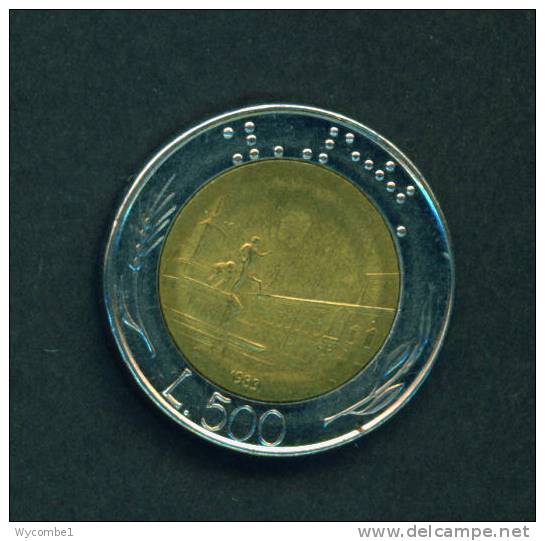 ITALY  -  1983  500 Lira  Circulated As Scan - 500 Liras