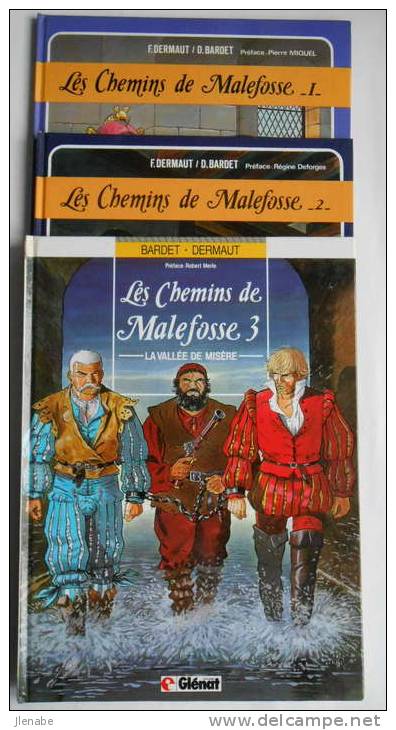 CHEMINS DE MALFOSSE T 1 & 2 Réédit- 3 En EO - Chemins De Malefosse, Les