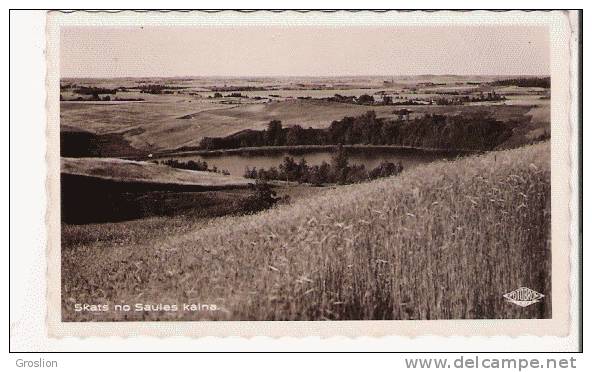 SKATES NO SAULESKALNA  (LETTONIE CARTE PHOTO) - Lettonie