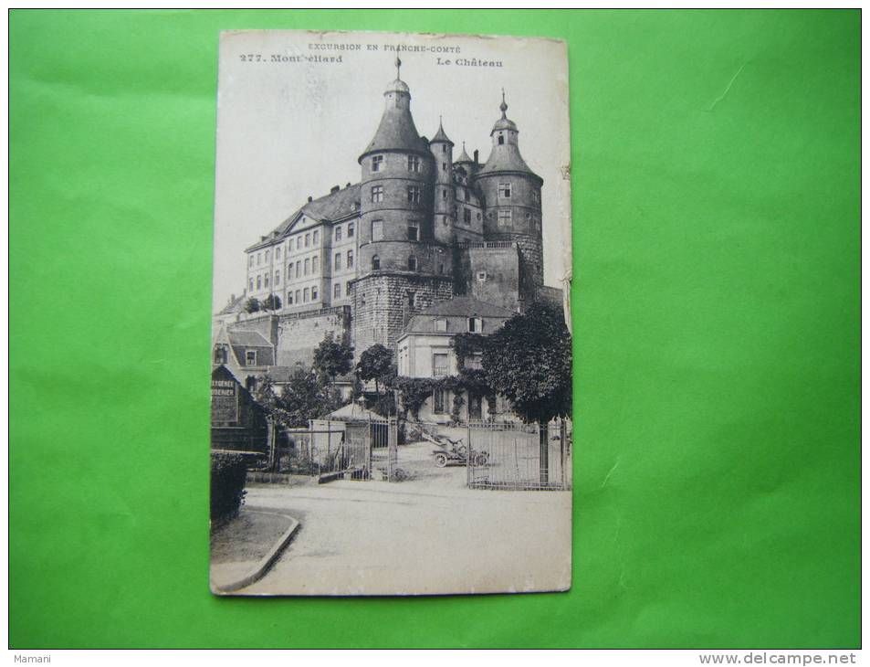 Montbeliard Le Chateau -excursion En Franche Comte-vieille Voiture Tacot - Montbéliard