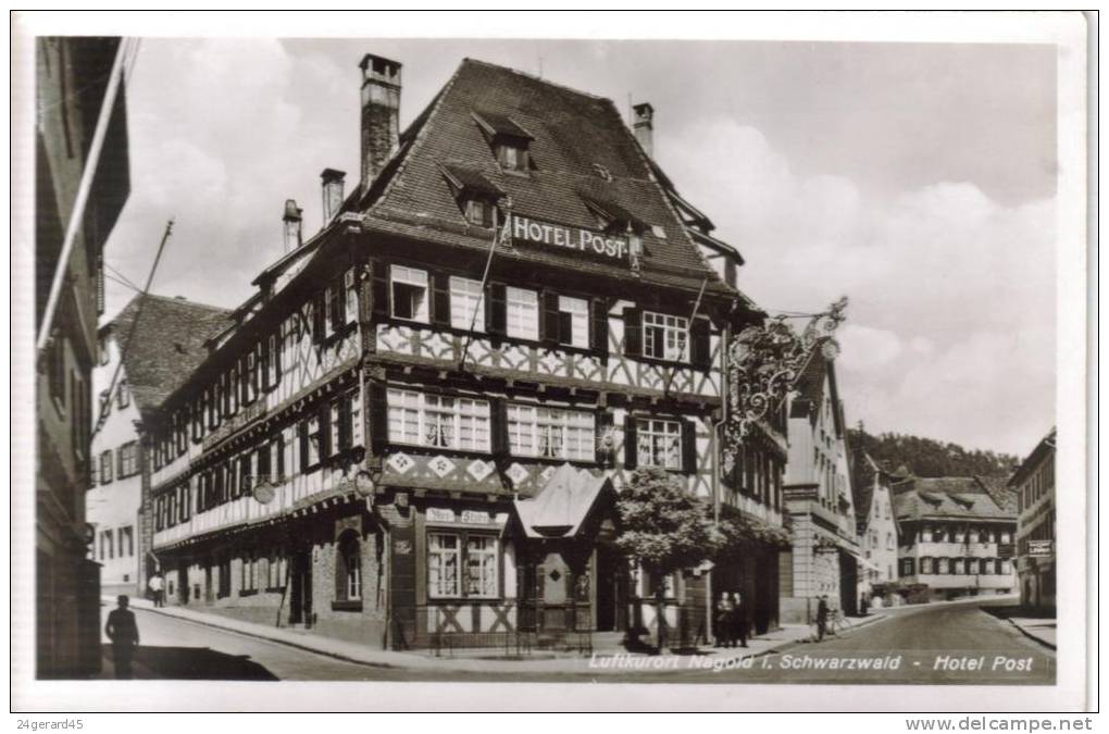 CPSM NAGOLD (Allemagne-Bade Wurtemberg) - Hotel Post - Nagold