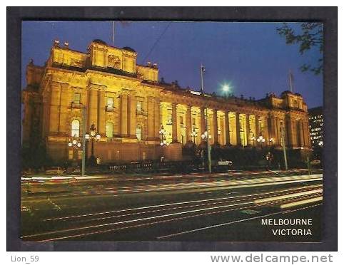 130446 / MELBOURNE VICTORIA - NIGHT PARLIAMENT HOUSE -  Australia Australie Australien - Melbourne