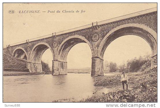 Lacuisine - Pont Du Chemin De Fer (animée, Rare, Publicité Au Cordon Bleu) - Andere & Zonder Classificatie