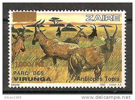 Zaire / Congo Kinshasa / RDC - NON EMIS / UNISSUED - Surcharge 1000NZ Sur COB 1160 - MNH / ** 1994 - Faune - Neufs