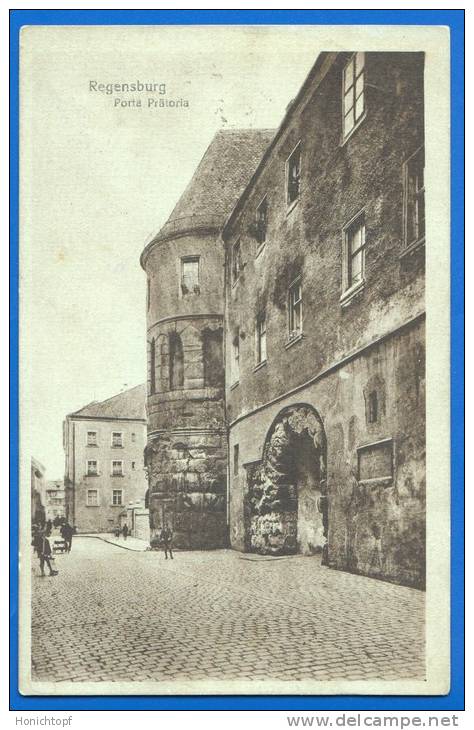 Deutschland; Regensburg; Porta Praetoria; 1922 - Regensburg