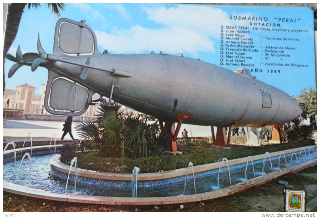 Submarino Isaac Peral - Murcia