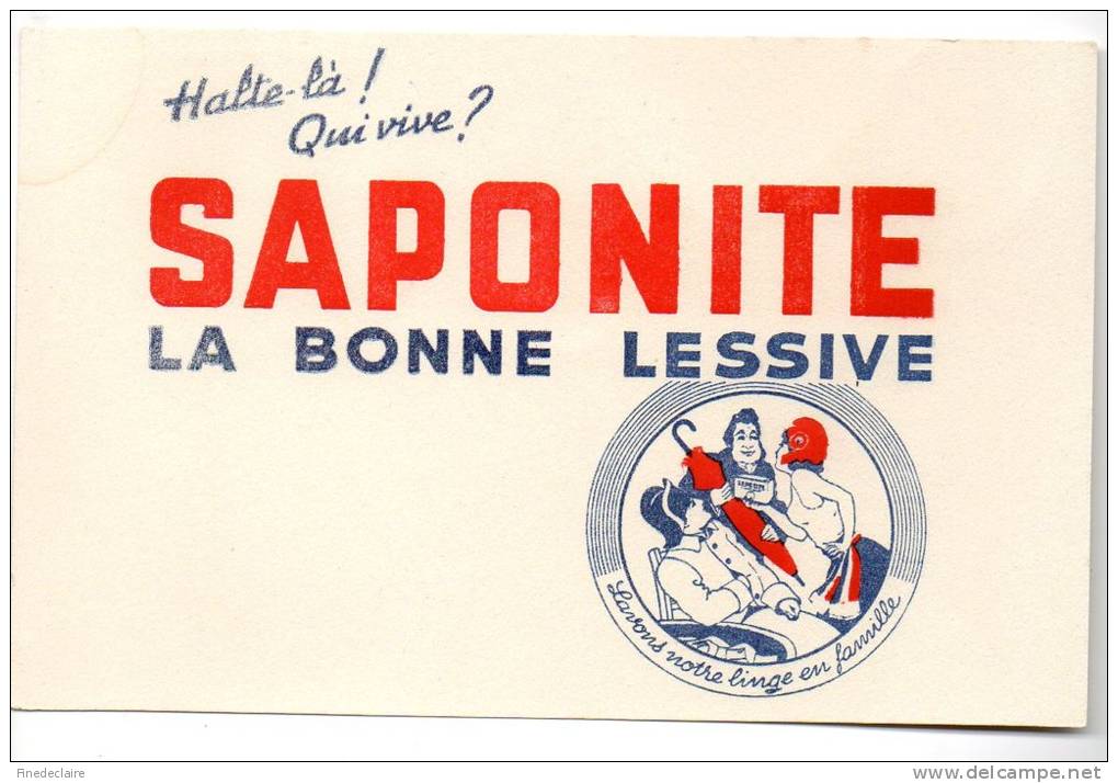 Buvard - Saponite La Bonne Lessive - Textile & Vestimentaire