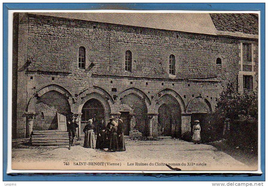 86 - SAINT BENOIT --   Les Ruines .... - Saint Benoit