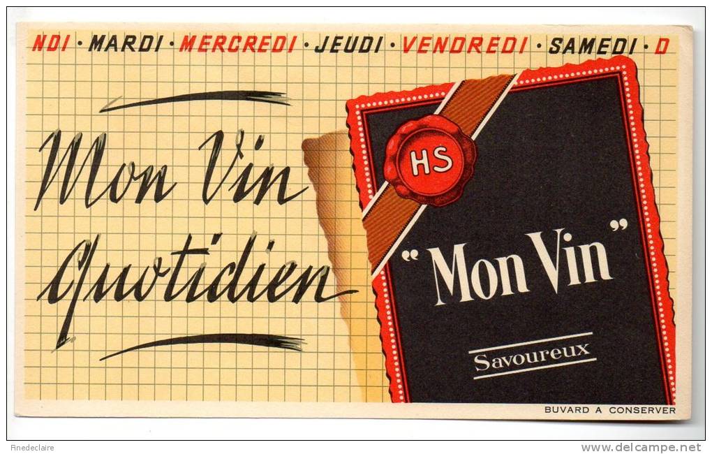 Buvard - Mon Vin Quotidien - V