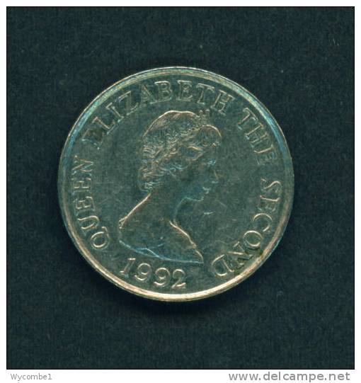 JERSEY  -  1992  10 Pence  Circulated As Scan - Jersey