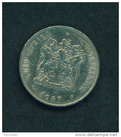 SOUTH AFRICA  -  1987  20 Cents  Circulated As Scan - Sudáfrica