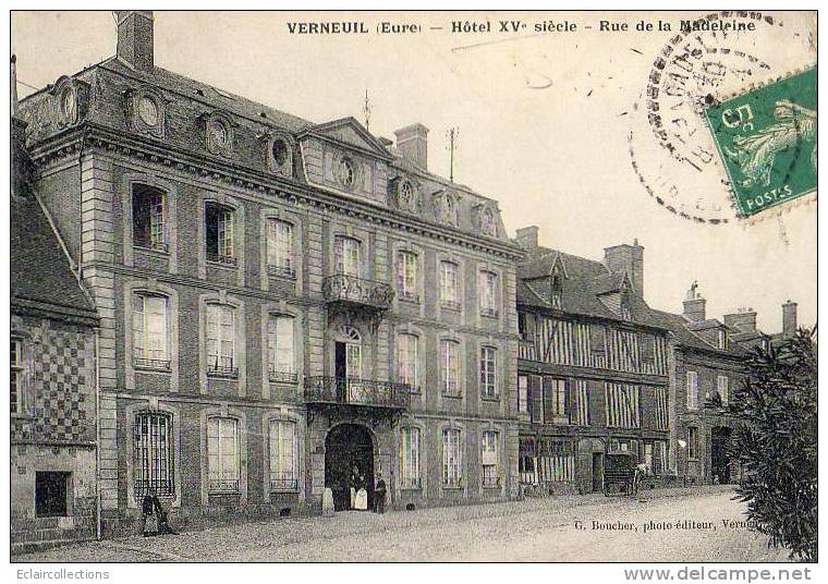 Verneuil  27   Rue De La Madeleine  Hotel - Verneuil-sur-Avre