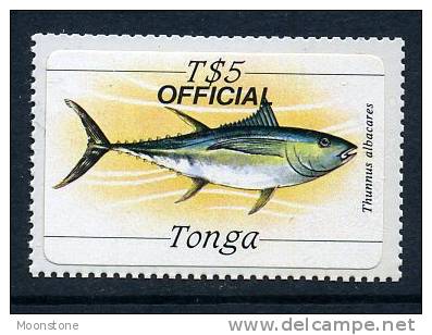 Tonga 1984 T$5 Official Fish Self Adhesive, MNH - Tonga (1970-...)