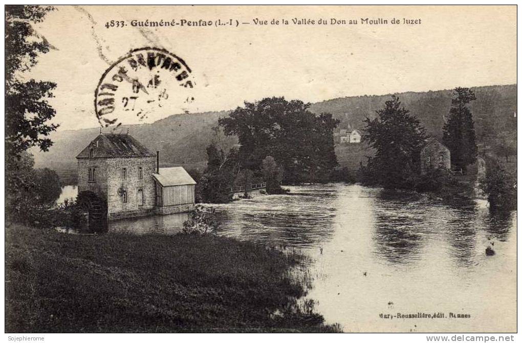 Guéméné-Penfao Vue De La Vallée Du Don Au Moulin De Juzet - Guémené-Penfao