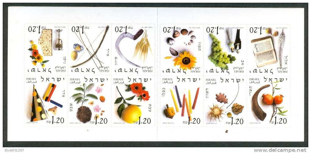 Israel BOOKLET - 2002, Michel/Philex Nr. : 1649-1660, - MNH - Mint Condition - - Carnets