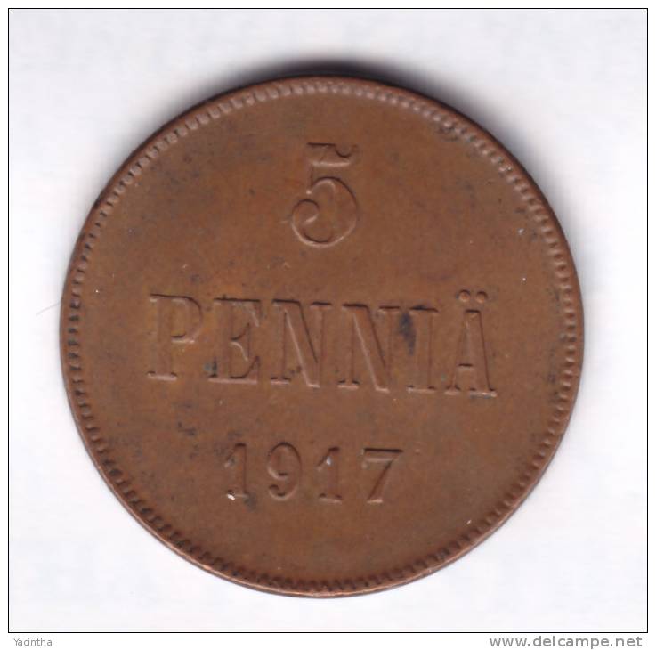 @Y@   Finland 5 Penni 1917   ( 1999 ) - Finnland