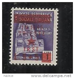 OCCUPAZIONE JUGOSLLAVA DI TRIESTE 1945 L.5 SU 5  MNH - Yugoslavian Occ.: Fiume