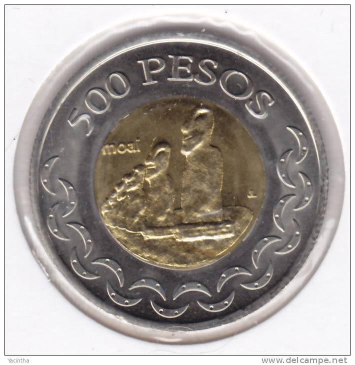@Y@   Eastern Island / Paaseiland  500 Pesos 2007   RARE   (  Item 2006 ) - Andere - Azië