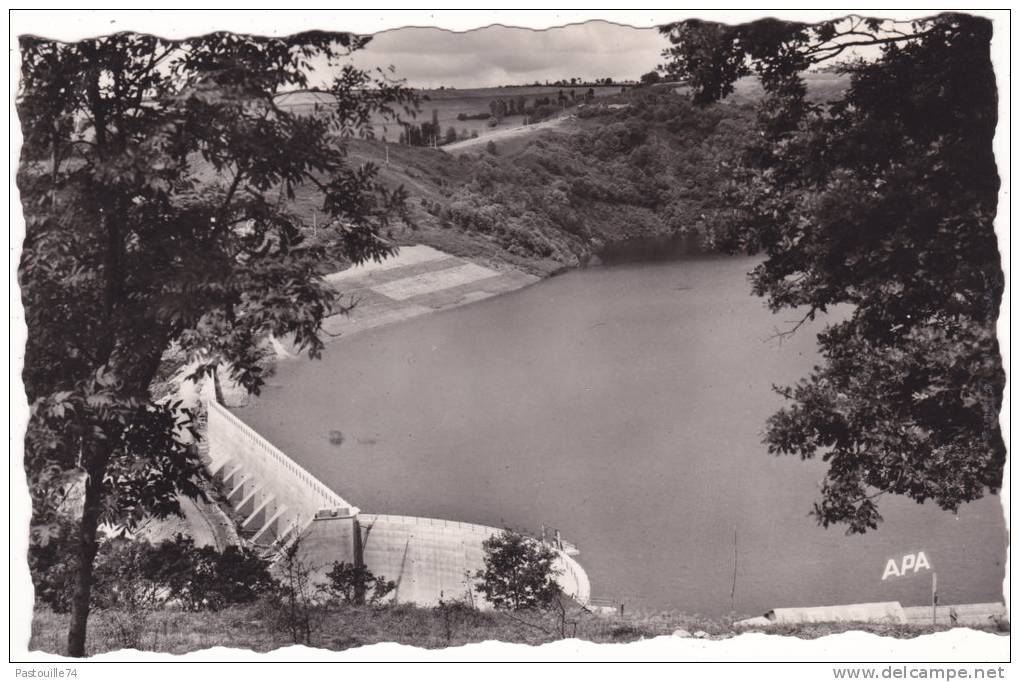 100   RASSISSE  Près  TEILLET  (Tarn)   -  Le  Barrage - Andere & Zonder Classificatie