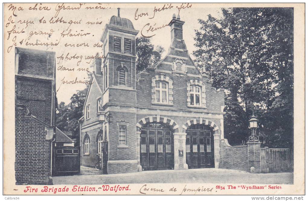 WATFORD Fire Brigade Station  (1904) - Hertfordshire