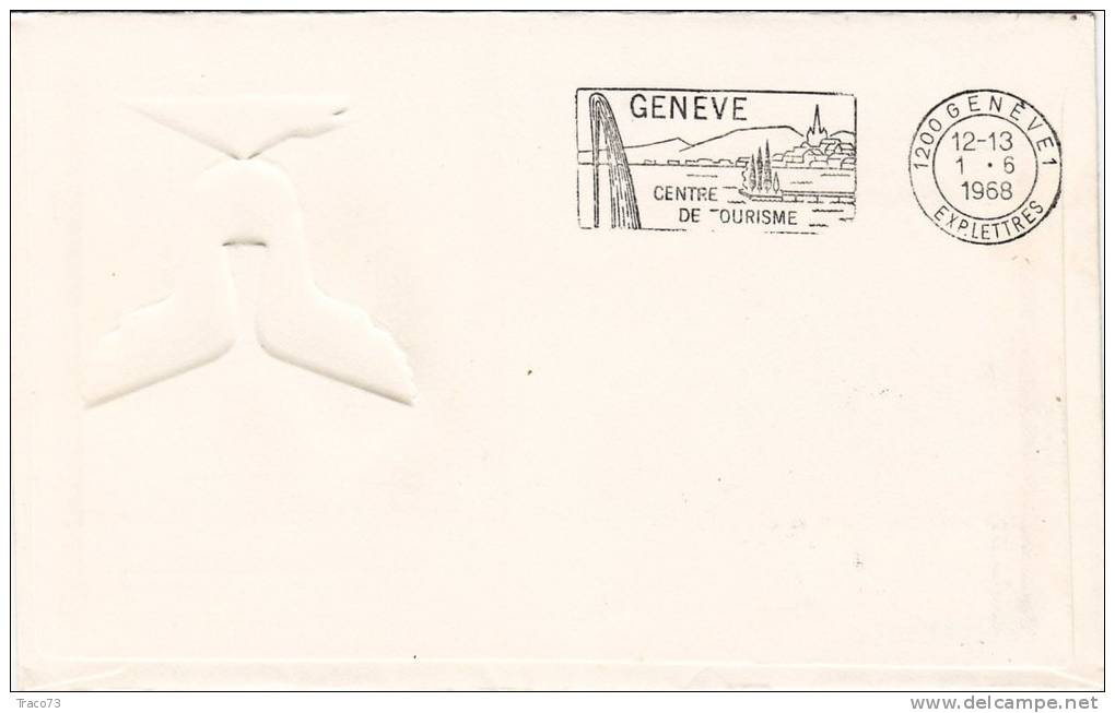 PRAHA /  GENEVA  -  Cover _ Lettera   _  SWISSAIR - Varietà & Curiosità