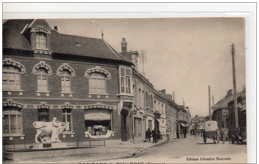 ROSIERES De - PICARDIE   Le Monument Agricole   Animè - Sonstige & Ohne Zuordnung