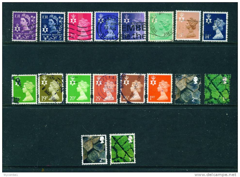 NORTHERN IRELAND - Regional Issues  18 Different Stamps As Scan - Northern Ireland