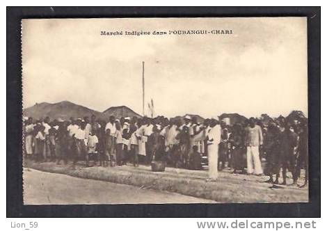 130468 / Oubangui-Chari - MARCHE INDIGENE DANS -  Central African Republic France Frankreich Francia - Centraal-Afrikaanse Republiek