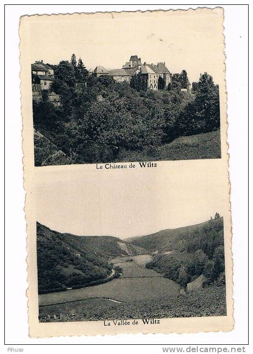 L1185     WILTZ : Le Chateau / La Vallee - Wiltz