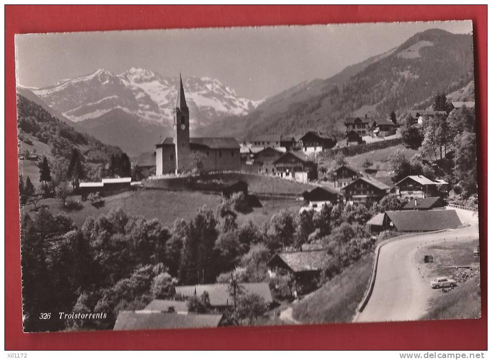 C0417 Troistorrents, Eglise Et Village.Non Circulé. Rouge 326 - Troistorrents