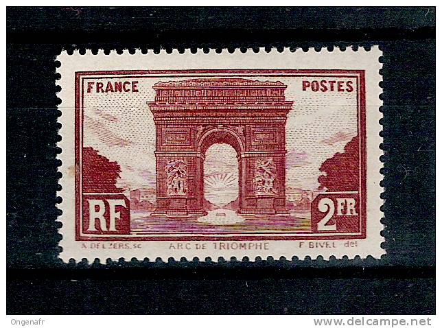 Arc De Triomphe  N° 258 (état: X)  Côte:42€ à 10%  Nouveau Prix !!!!  (pas De Rouille) - Ungebraucht