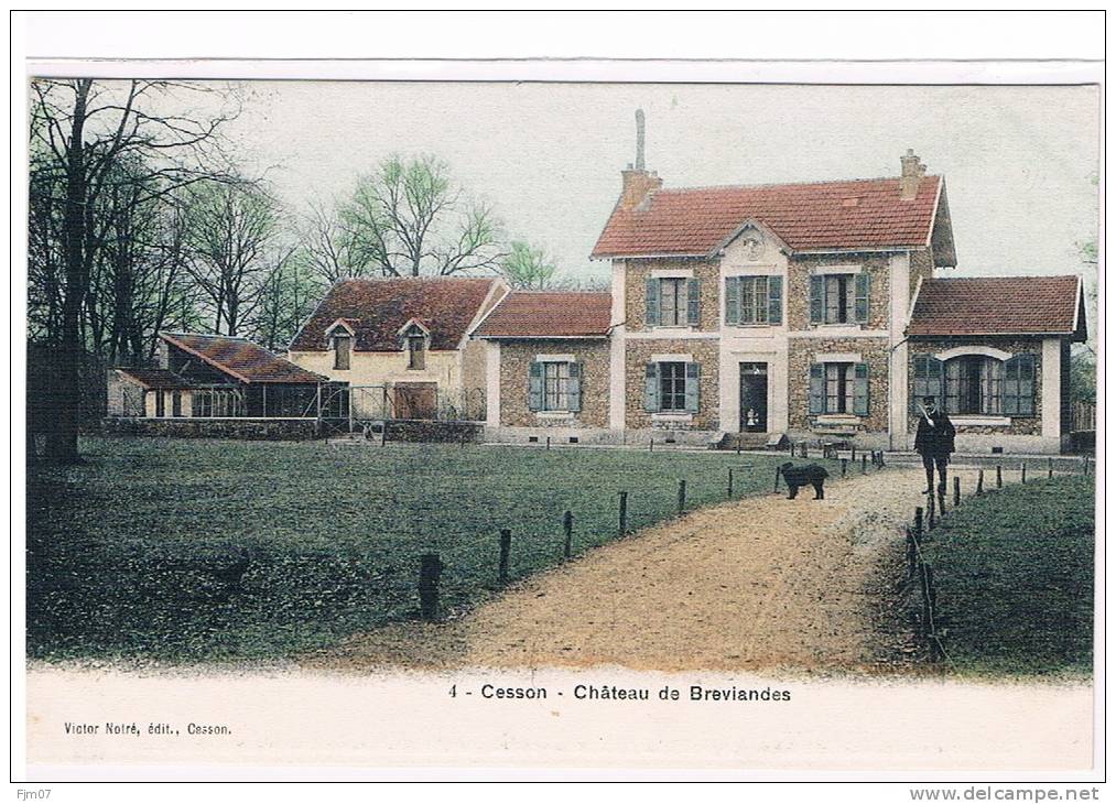 77- CESSON -Chateau De Breviandes - Cesson